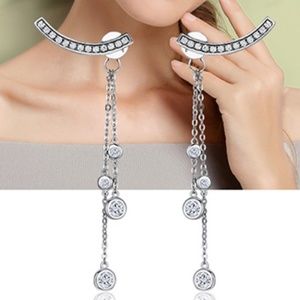 Jewelry - New - Lourdes Long Tassel Earring Jackets Jewelry - New - Lourdes Long Tassel Earring Jackets